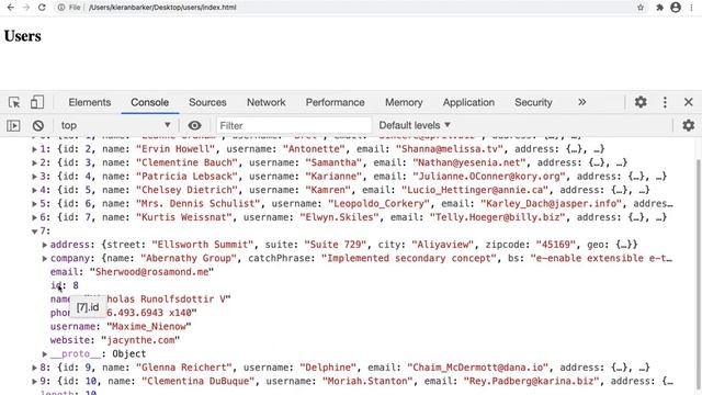 How to inspect JSON data in Chrome DevTools and Visual Studio Code смотреть онлайн