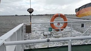 Вид на Северное Море с Корабля.