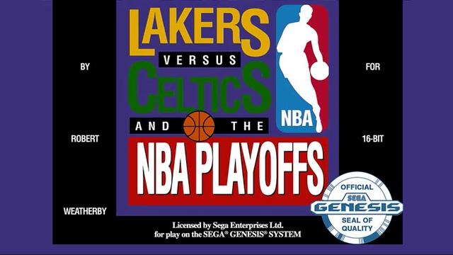 Lakers Vs Celtics and the NBA Playoffs Sega Genesis Theme смотреть онлайн