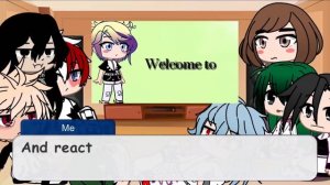 Mha reacts to “Do you know who he is Deku?” || No ships