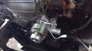 Ремонт МТЗ1221.ГАЗель меняем помпу!