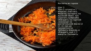 Котлеты из гороха . Рецепт от шеф повара Максима Григорьева