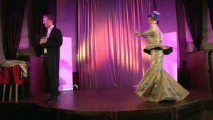 Ляля Бежецкая "Она делала так”. Бурлеск-номер в стиле кабаре