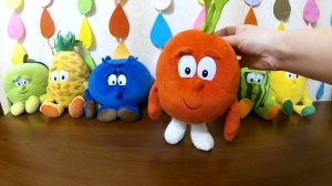 ФРУКТЫ И ОВОЩИ ????  для детей развивающее видео для самых маленьких стишки про фрукты и ягоды