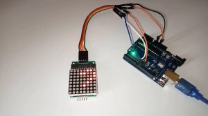 arduino светодиодная матрица