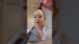 Соболева Пелагея. Прическа для синхронистки с желатином