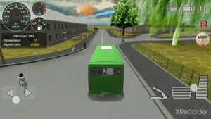 (Играю в игру Симулятор автобуса 3D 2016)