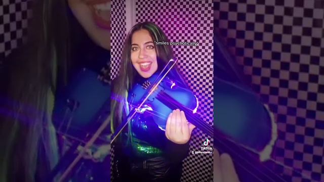 Måneskin- Zitti e Buoni Electric Violin Cover  Bianca Francheska