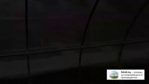 Обзор теплицы из профиля 20х20 с шагом дуги 67 см