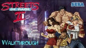 Streets of rage 2. Bare Knuckle 2. Longplay. Sega 16 bit. Full HD 60fps..mp4