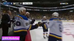 Vladimir Tarasenko and Vladimir Sobotka pretty assist on Stastny goal (2017)