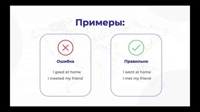 Урок 21: Неправильные глаголы Past Simple | Основы английского | Курс 2023