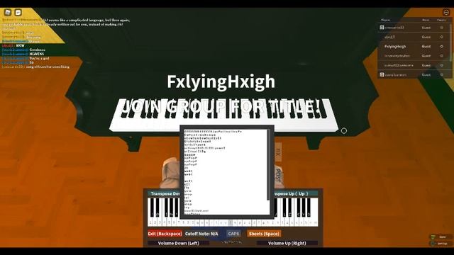Sono chi no sadame roblox piano sheet (In description below) смотреть онлайн