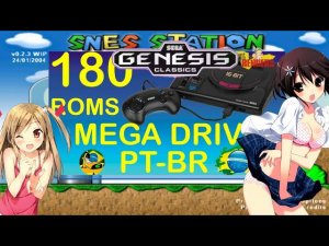 PACK 180 Roms PT-BR Mega drive (downlo@d)