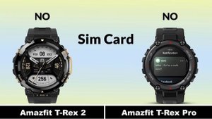 Amazfit T-Rex 2 VS Amazfit T-Rex Pro Comparison