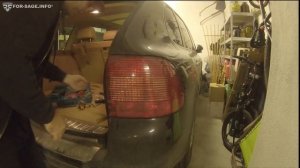 Porsche Cayenne Как снять заднюю фару