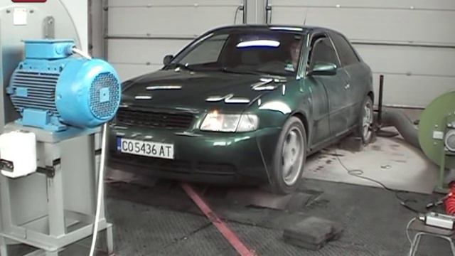 Audi A3 1.9 TDI 110hp AHF tuning ADLER AUTO Godech Bulgaria Dynojet 224xLC Dyno смотреть онлайн