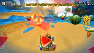 Angry Birds GO Android Walkthrough - Part 5 - Seedway Rocky Road