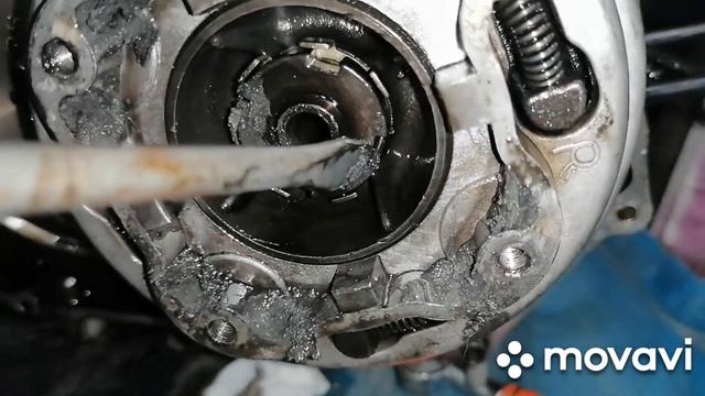 Альфа / Снятие сцепления и маслонасоса. Не всё так просто.... смотреть онлайн