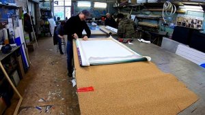 Экспертная натяжка холста на подрамник