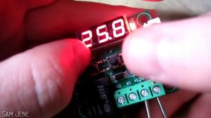 Терморегулятор Для Инкубатора W1209 DC 12V