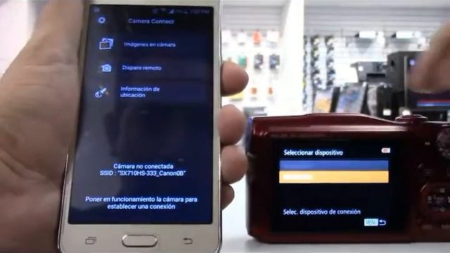 camera connect canon, COMO CONECTAR CÁMARA CANON 710 POR WIFI O DESDE UN PUNTO DE ACCESO смотреть онлайн