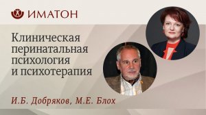 Клиническая перинатальная психология и психотерапия