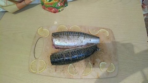 Скумбрия в аэрогрили, нереально вкусно