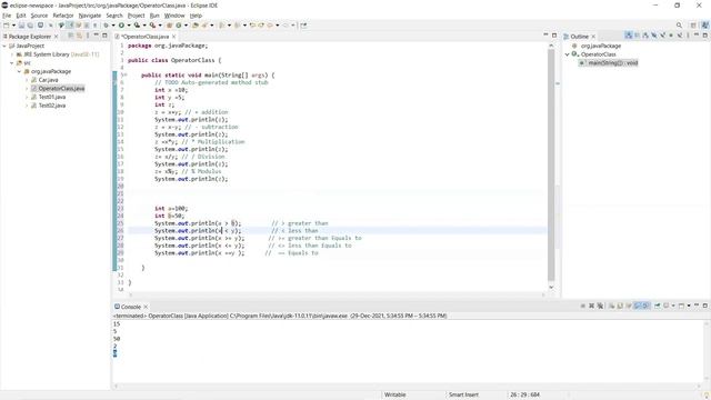 Learn Java Operators in 2022 | Part 6 | Java Tutorial |  ITLEARN360