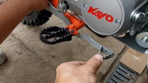 Как собрать питбайк KAYO