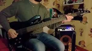 Washburn XS-5, AXXESS,1991 - Test with TECH 21 VT Bass 500 Amp.