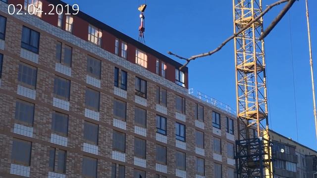 ЖК Кузьминский Лес. ПИК . Ход строительства на 02.04.2019 смотреть онлайн