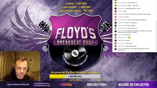 [Stream] Floyd The Barber - Breakbeat Shop #033 [RU]