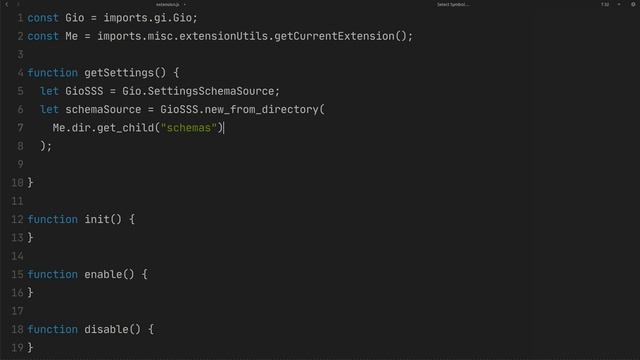 How to Create a GNOME Extension (Part 4) - Schema смотреть онлайн