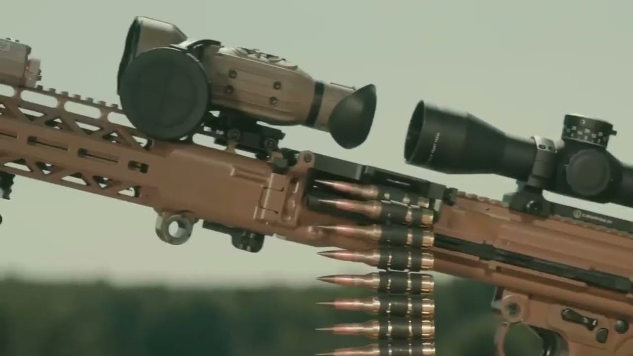 Пулемет Ohio Ordnance Works REAPR-338 смотреть онлайн