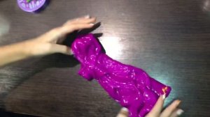 Распаковка пурпурного слайма smart slime