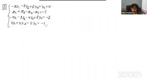 Решение однородных и неоднородных систем линейных уравнений. Нахождение ФСР.