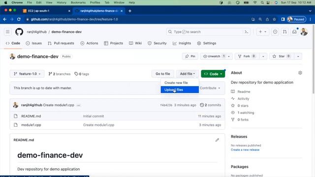 WORKING WITH GITHUB REMOTE REPOSITORY