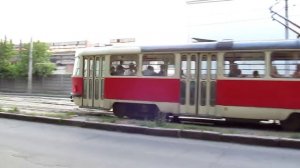 Tatra-T3SUCS #6938 на улице Морозова (ост. "Парк им. Артема")