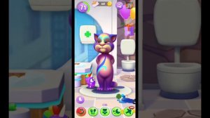 My Talking Tom 2 Eating Ice Cream Blue Tom Friends Level 71 | fr tom