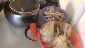 140. Холодец из курицы и куриных лапок. Без желатина. В чем была моя ошибка…