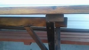 Деревянный стол своими руками