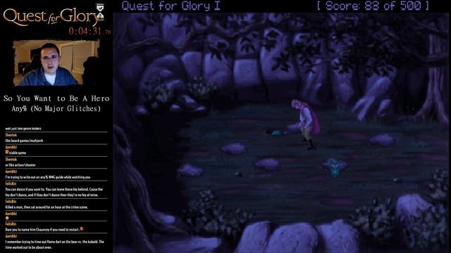 Quest for Glory: So You Want to Be A Hero (VGA) Fighter Any% [8:37] смотреть онлайн