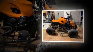 Детский квадрик из бензопилы УРАЛ