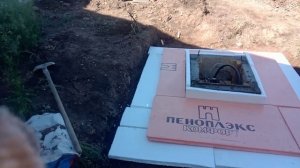 Утепление скважины. Ввод воды в дом