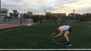 Прыжки со скакалкой в планке ChelRopeSkill Lesson 16