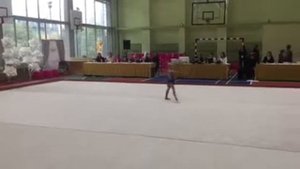 Художественная гимнастика. Соревнования "Осенняя Грация" РУДН Боярская Виктория 2011