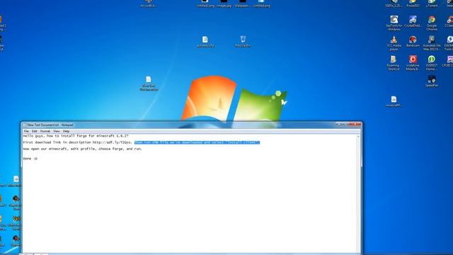 [TUTORIAL] How to install Minecraft Forge 1.6.2 | 8/25/2013 [FIXED] смотреть онлайн