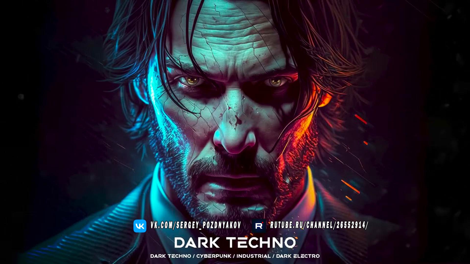 1 Час - John Wick - Dark Techno - EBM - Dark Electro Mix - Dark Clubbing - Cyberpunk Music