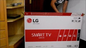 LG Smart TV LG 43LH590 Unboxing Video